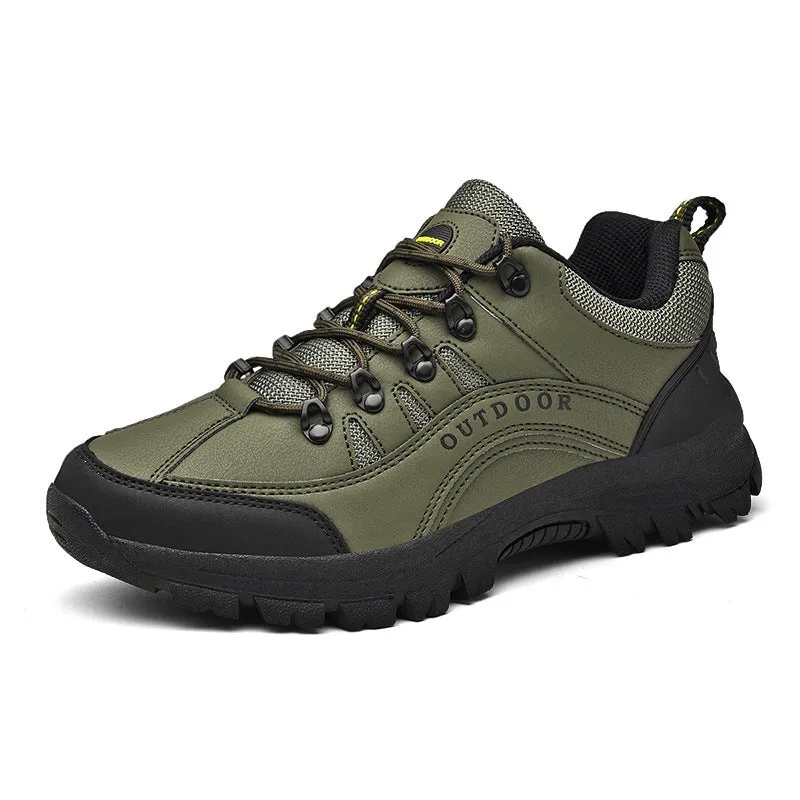 Men's Low Top Waterproof Hiking Shoes Trekking Trails Outdoor Work Shoes 5.0