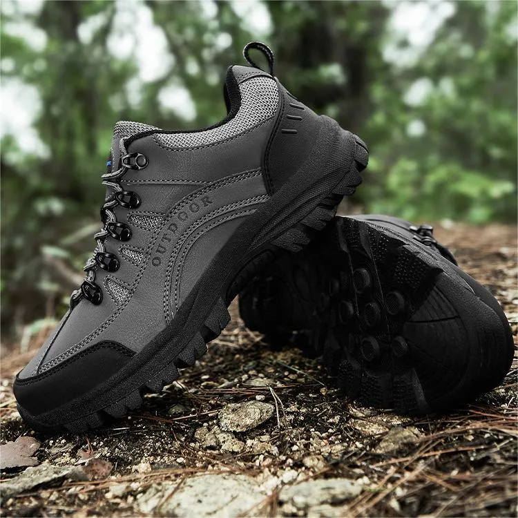 Men's Low Top Waterproof Hiking Shoes Trekking Trails Outdoor Work Shoes 5.0