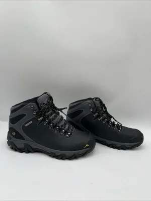 Men's Pacific Mountain Elbert Waterproof Hiking Boots Black Size 9D - Very Good