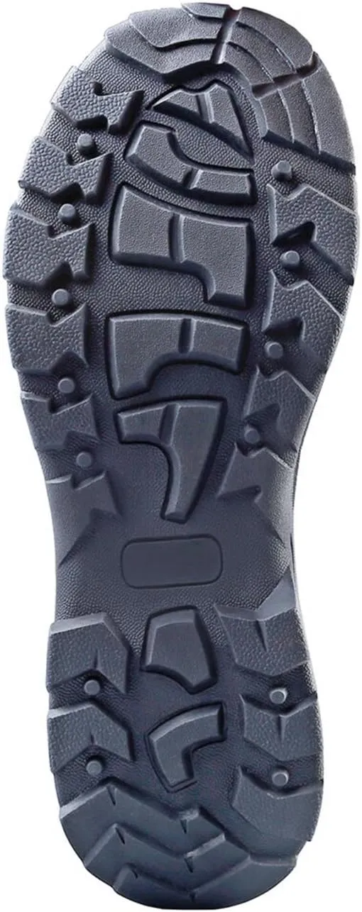 Men’s Tactical Waterproof Composite Toe Boots Max Pro 8” with Zipper - Oil & Slip Resistant Black Leather Boots