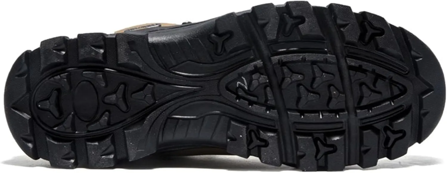 Men's Water-Resistant Hiking Shoes Non-Slip Work Boots Lightweight Outdoor Boots for Men