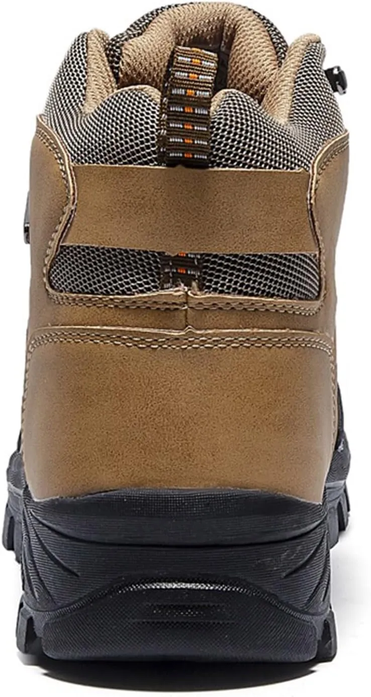 Men's Water-Resistant Hiking Shoes Non-Slip Work Boots Lightweight Outdoor Boots for Men