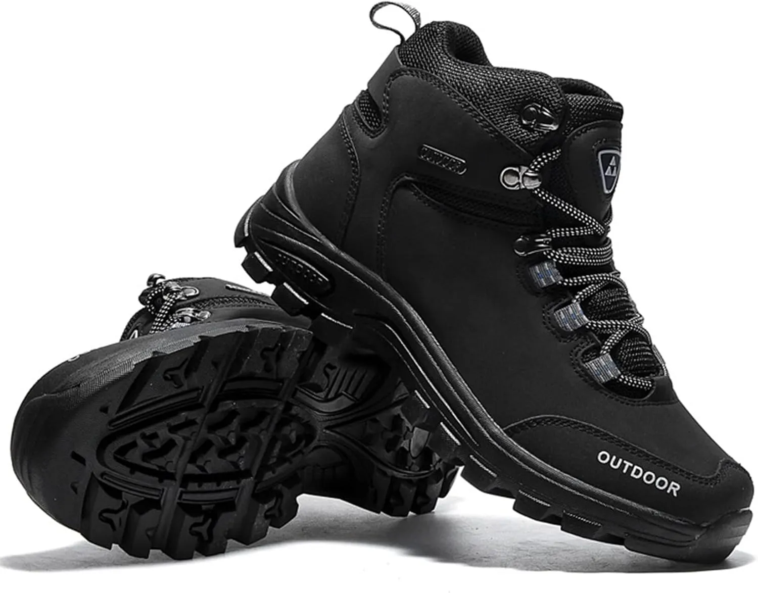 Men's Water-Resistant Hiking Shoes Non-Slip Work Boots Lightweight Outdoor Boots for Men