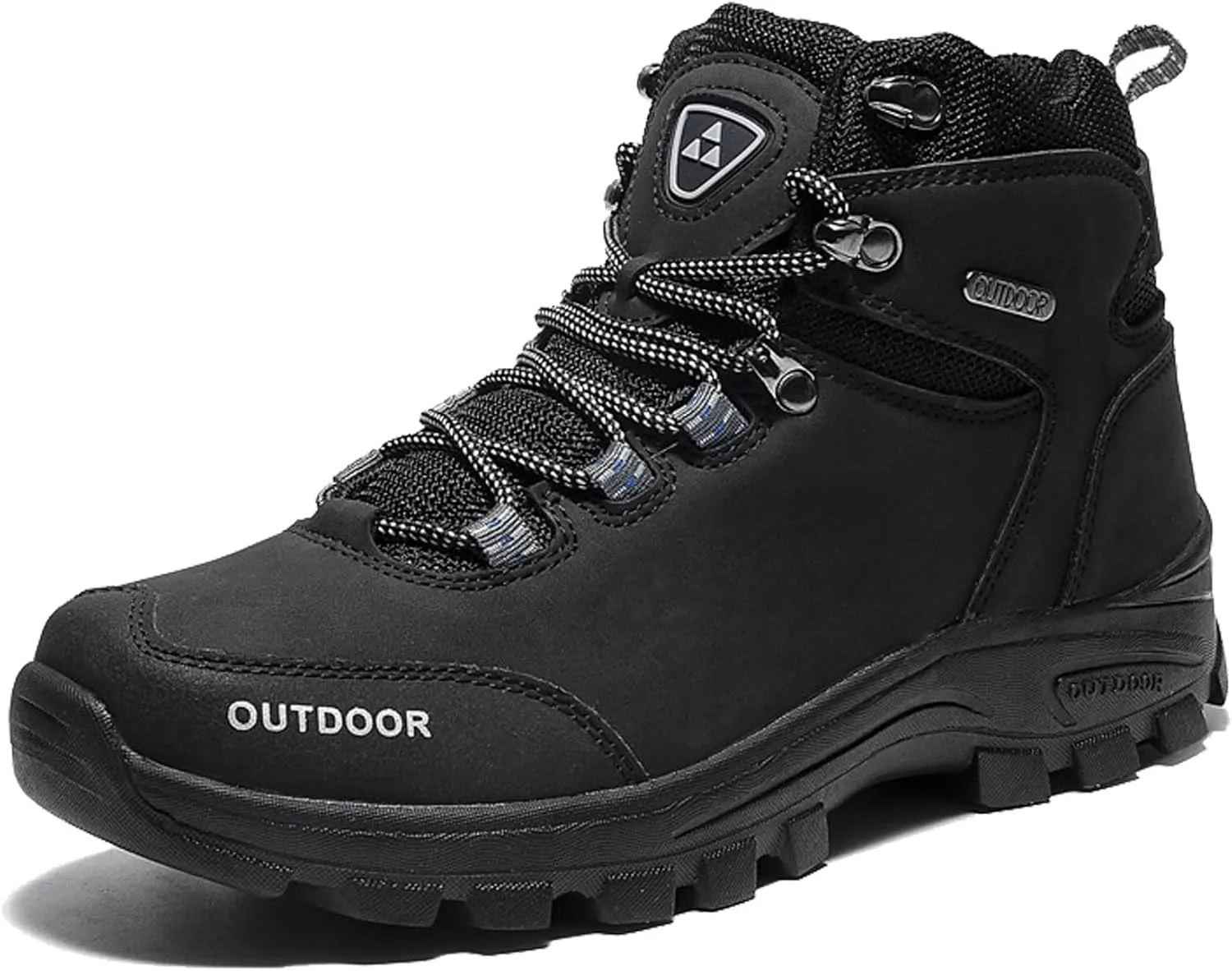 Men's Water-Resistant Hiking Shoes Non-Slip Work Boots Lightweight Outdoor Boots for Men