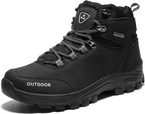 Men's Water-Resistant Hiking Shoes Non-Slip Work Boots Lightweight Outdoor Boots for Men