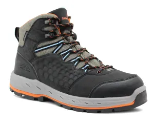 Mens Waterproof Breathable Lightweight Hiking Boots Outdoor Trekking Mountaineering Trail High Top Shoes Ankle Boots