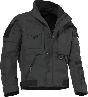 Military Jacket for Men 1000D Cordura Tactical Jacket Hard Shell Water Resistant Army Jacket Coat Hiking Bushcraft