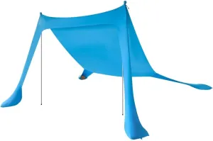 Monoprice 7-Foot, 4-Person Sunshade - with UPF 50  UV Protection, Lightweight Lycra Fabric, Blue - Pure Outdoor Collection