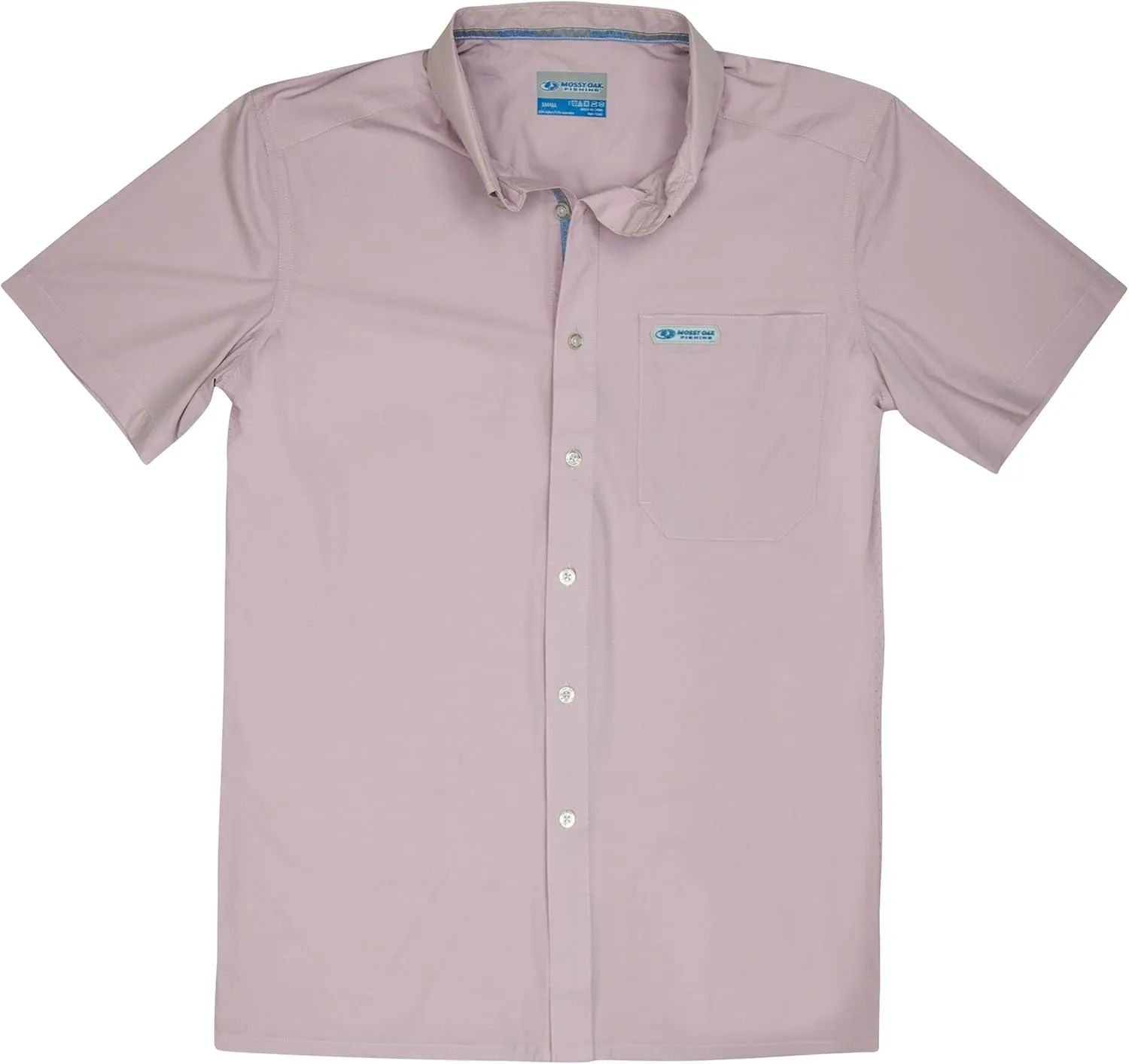 Mossy Oak Mens Fishing Shirts Short Sleeve Inshore
