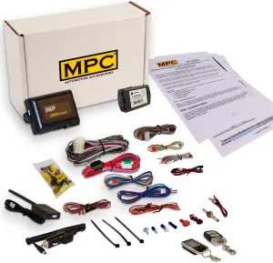 MPC Complete 2-Way LCD Remote Start Kit Compatible with Acura TL 2004-2008 - Firmware Preloaded