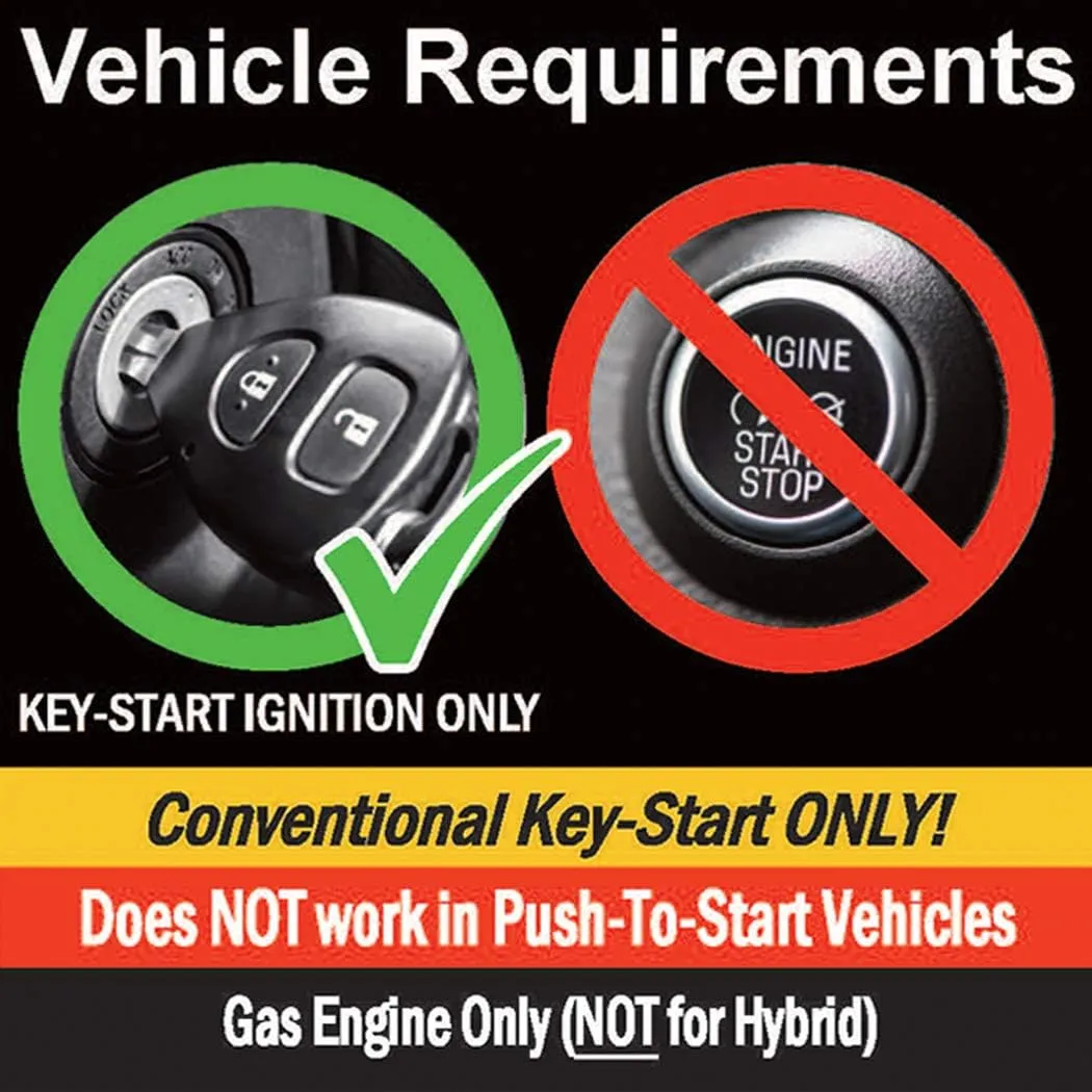 MPC Complete 2-Way LCD Remote Start Kit Compatible with Ford Expedition 2011-2014 - FlashLink Updater