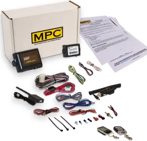 MPC Complete 2-Way LCD Remote Start Kit Compatible with Toyota Matrix 2005-2008 - Firmware Preloaded
