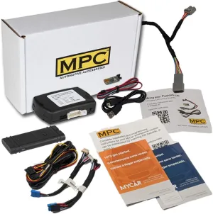 MPC Remote Starter with Smartphone Control Compatible with 2017-2018 Chrysler Pacifica |Gas| |Push-to-Start| Plugin T-Harness - Smartphone or Factory Key Fob Activated - FlashLink Updater
