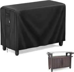 MR. COVER Outdoor prep table cover 52 inch for Keter Unity XL Outdoor Rolling Table Cart, Heavy Waterproof for Grill Dining Kitchen Cart Protective, Outdoor Storage Box Cover, Patio Food Prep Station