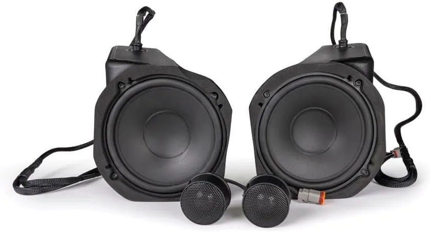 MTX PROXP-20-FS Custom Fit Front Speaker Kit Midrange/Tweeter Combo Compatible with RZR Pro XP