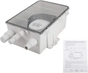Multi Port Marine Boat Shower Sump Pump Drain Kit System 12V 750GPH