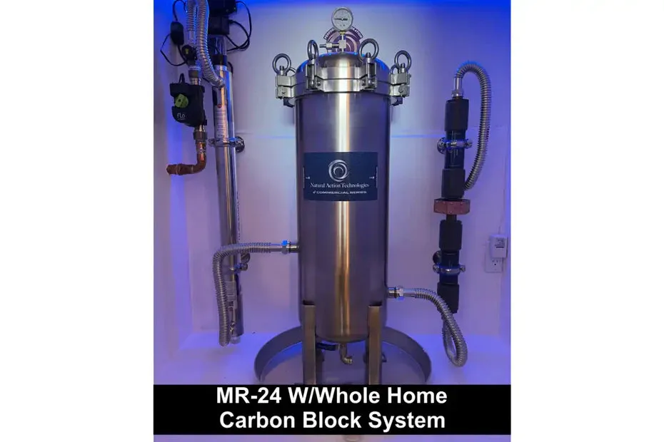 Natural Action MR-24 MagnaRay Whole House Structured Water Unit