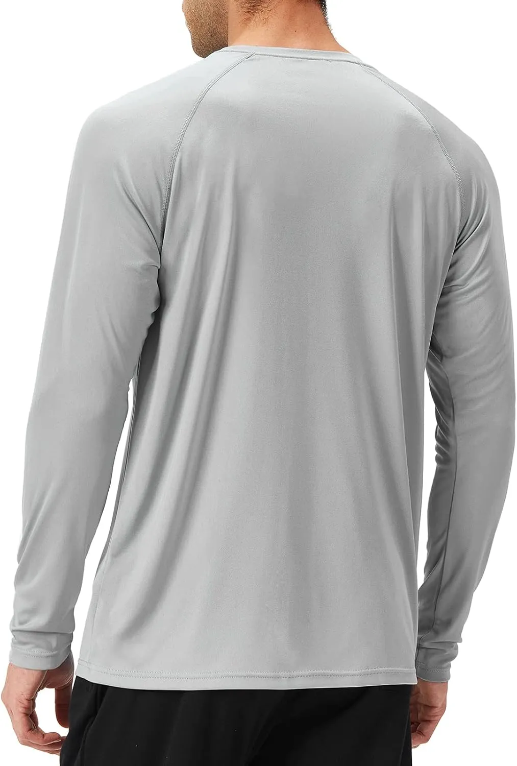 NAVISKIN Men's Rash Guard Shirts Swim Shirts UPF 50  UV Sun Protection Long Sleeve Shirts Lightweight Quick Dry