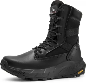 NORTIV 8 Lightweight Military Boots Side Zipper