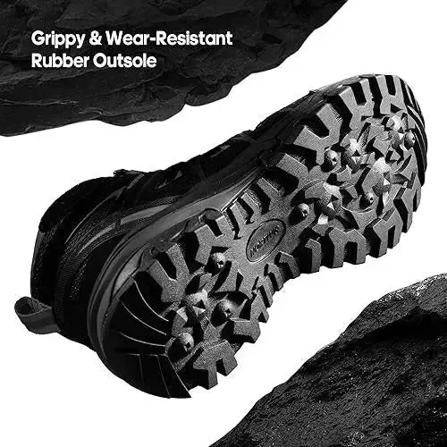 NORTIV8 Women Waterproof Hiking Boots Outdoor Trekking Camping Sneaker Size 8
