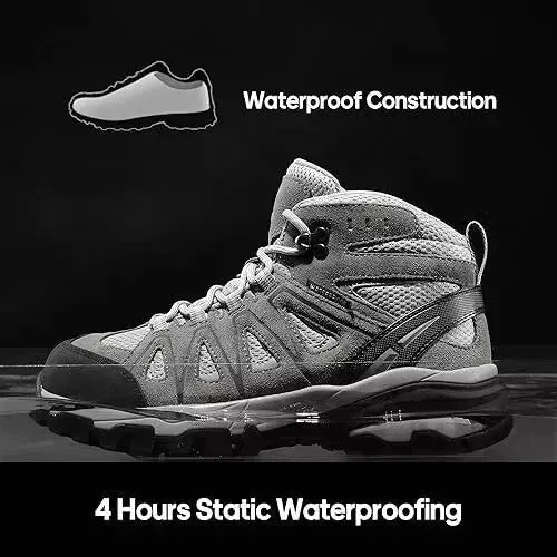 NORTIV8 Women Waterproof Hiking Boots Outdoor Trekking Camping Sneaker Size 8