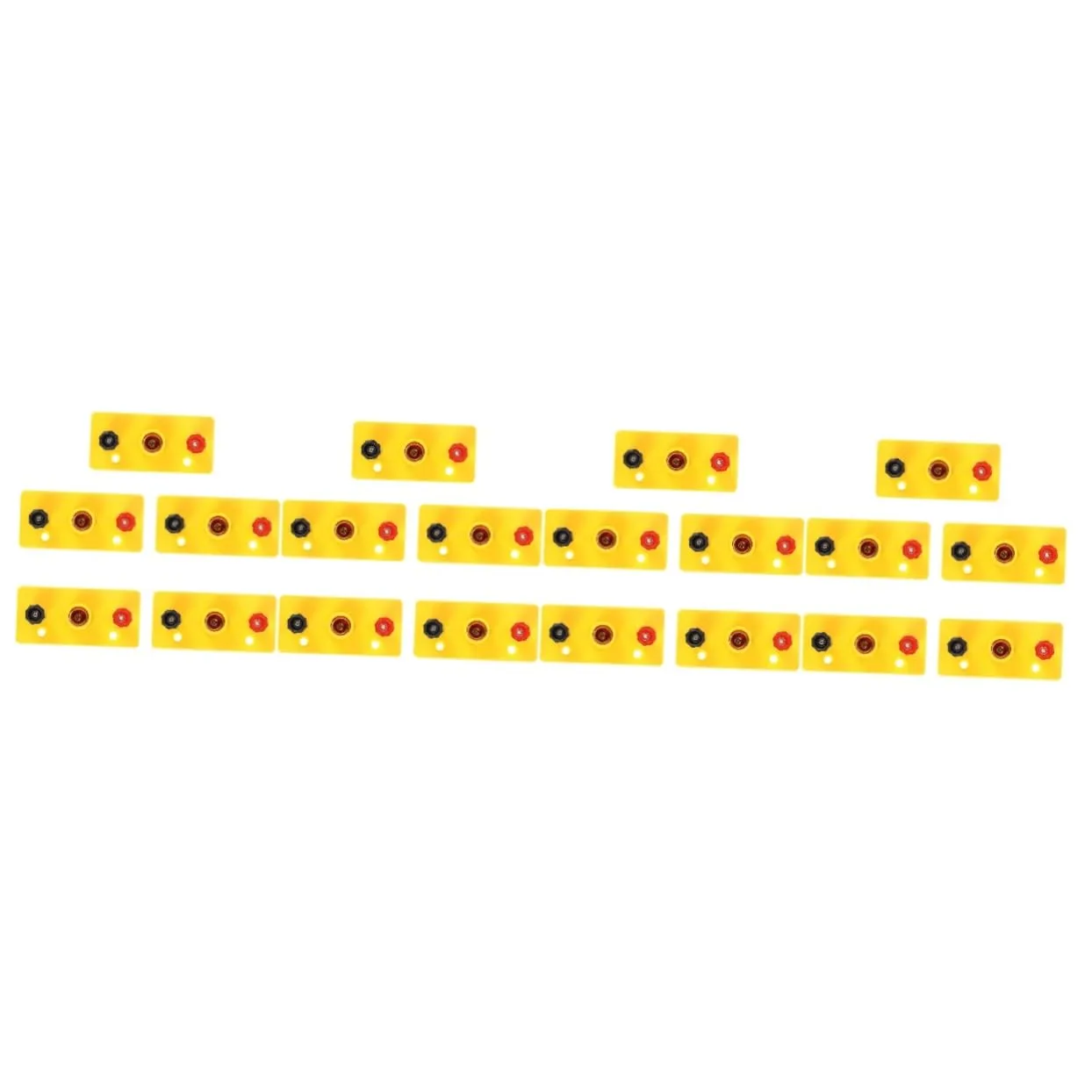 NUOBESTY 4sets 5pcs Stem Learning Lamp Holder Kit for Physics Experiments Circuit Experiment Equipment with Screws for Hands Learning and Exploration Random Color 5pcs*4