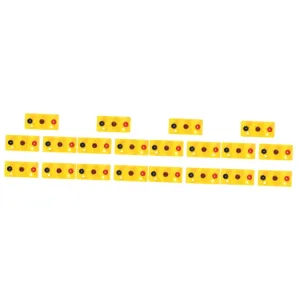 NUOBESTY 4sets 5pcs Stem Learning Lamp Holder Kit for Physics Experiments Circuit Experiment Equipment with Screws for Hands Learning and Exploration Random Color 5pcs*4