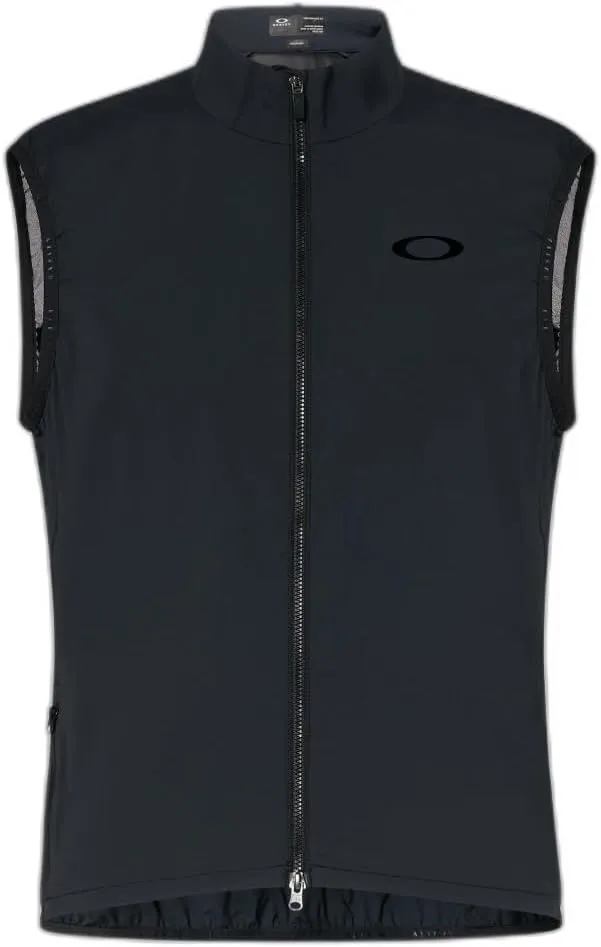 Oakley Mens Endurance Packable Wind Vest 2.0, Blackout, X-Large