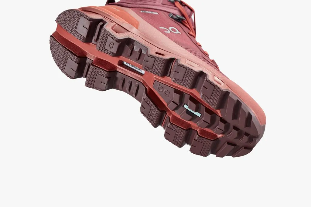 On Beet/Auburn Cloudrock 2 Waterproof Women's Hiking Boots 63.98066