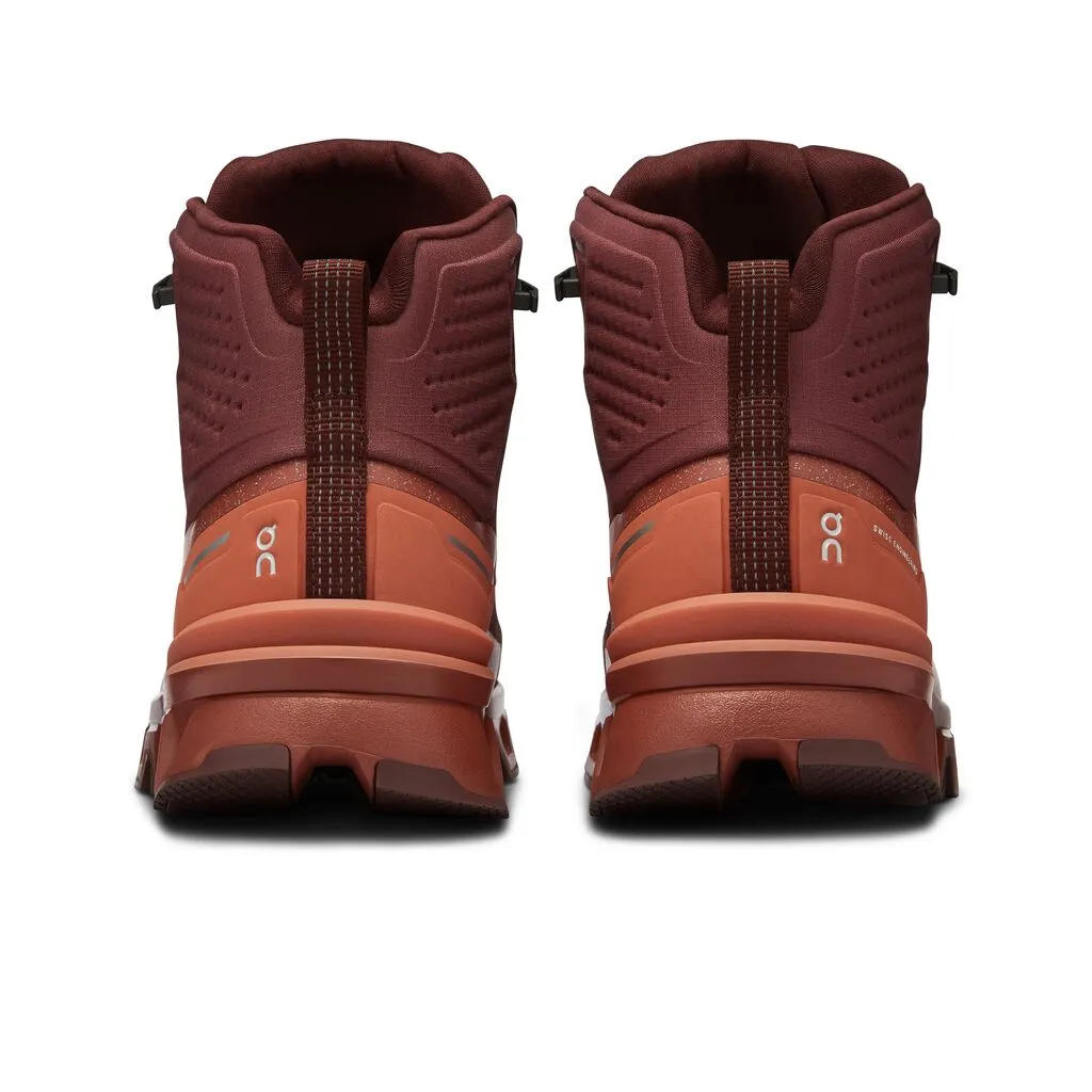 On Beet/Auburn Cloudrock 2 Waterproof Women's Hiking Boots 63.98066