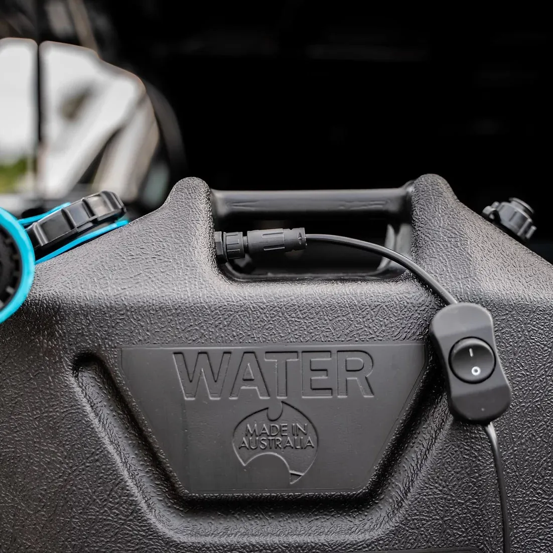 OnTap Portable Shower Black edition with internal pump
