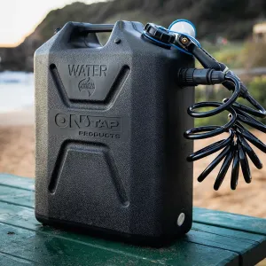 OnTap Portable Shower Black edition with internal pump