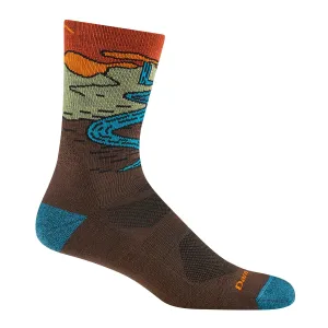 Orvis Men's Darn Tough Chasing Waterfalls Socks - EARTH