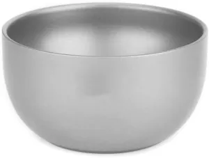 Outdoor Pure Titanium Tea Cup 40ml Outdoor Portable Double-layer Water Cup