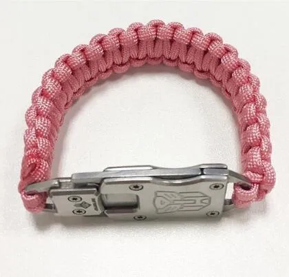 Outdoor Survival Multi Functional EDC Tactical 7 Core Umbrella Rope Bracelet