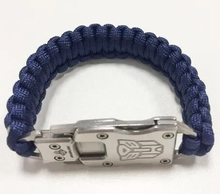 Outdoor Survival Multi Functional EDC Tactical 7 Core Umbrella Rope Bracelet