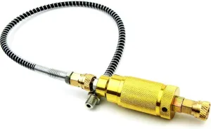 PCP Paintball Airforce Hand Pump 300bar/4500psi M10x1 Water-Oil Separator Free Filter with 1 Meter Pressure Hose and Quick Couplers