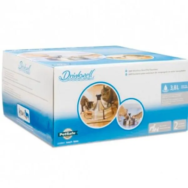 Petsafe - Drinkwell® 360 Stainless Steel Pet Fountain