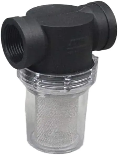 Pipeline Filter,embedded screen,Water Pump Filter ，Pipeline Filter， 1pcs 1/2inch 3/4inch 1 Inch Inline Mesh Strainer, Water Pump Filter, Irrigation High Flow Pipeline Filter Gardening Connectors(1 Inc