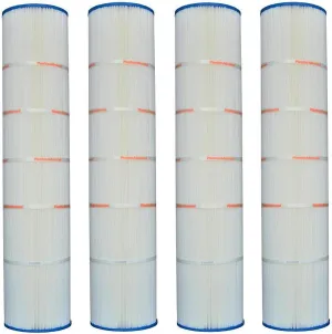 Pleatco PA137-PAK4 Pool Filter Cartridge Replacement for Unicel: C-7490-4, OEM Part Numbers: CX1380-RE