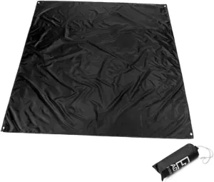 POPETPOP Travel Mats for Outdoor Oxford Ground Cloth Large Picnic Blanket Waterproof Camping Mat Compact Lightweight
