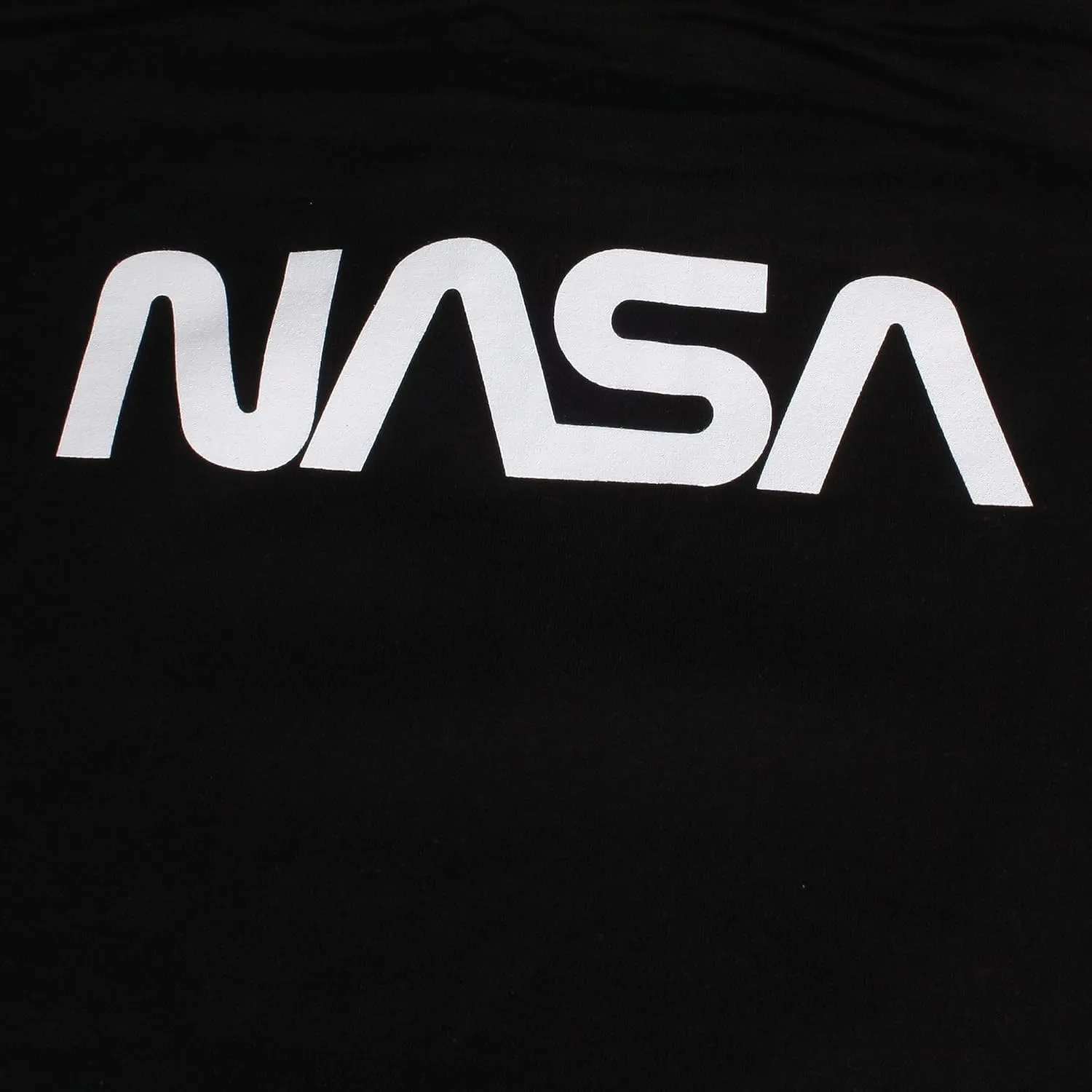 Popfunk Classic NASA Circle Logo Men's Hoodie with Front and Back Print