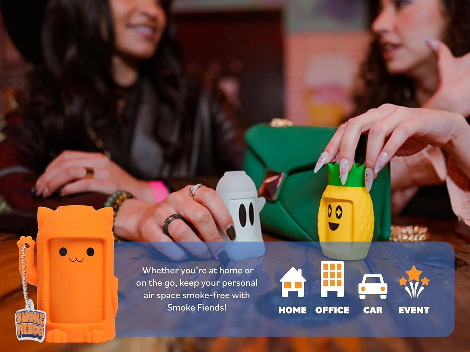 Portable & Eco-Friendly Personal Air Filter | Discreet HEPA & Carbon Filtration | Biodegradable & Up to 300  Uses | Keychain Design for On-the-Go Freshness (Catnip)
