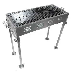 Portable BBQ Grill - Black