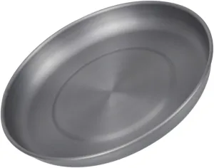 Portable Camping Tableware Aluminum Alloy Dinner Plate Snack Dish Bbq Plate Compact Size for