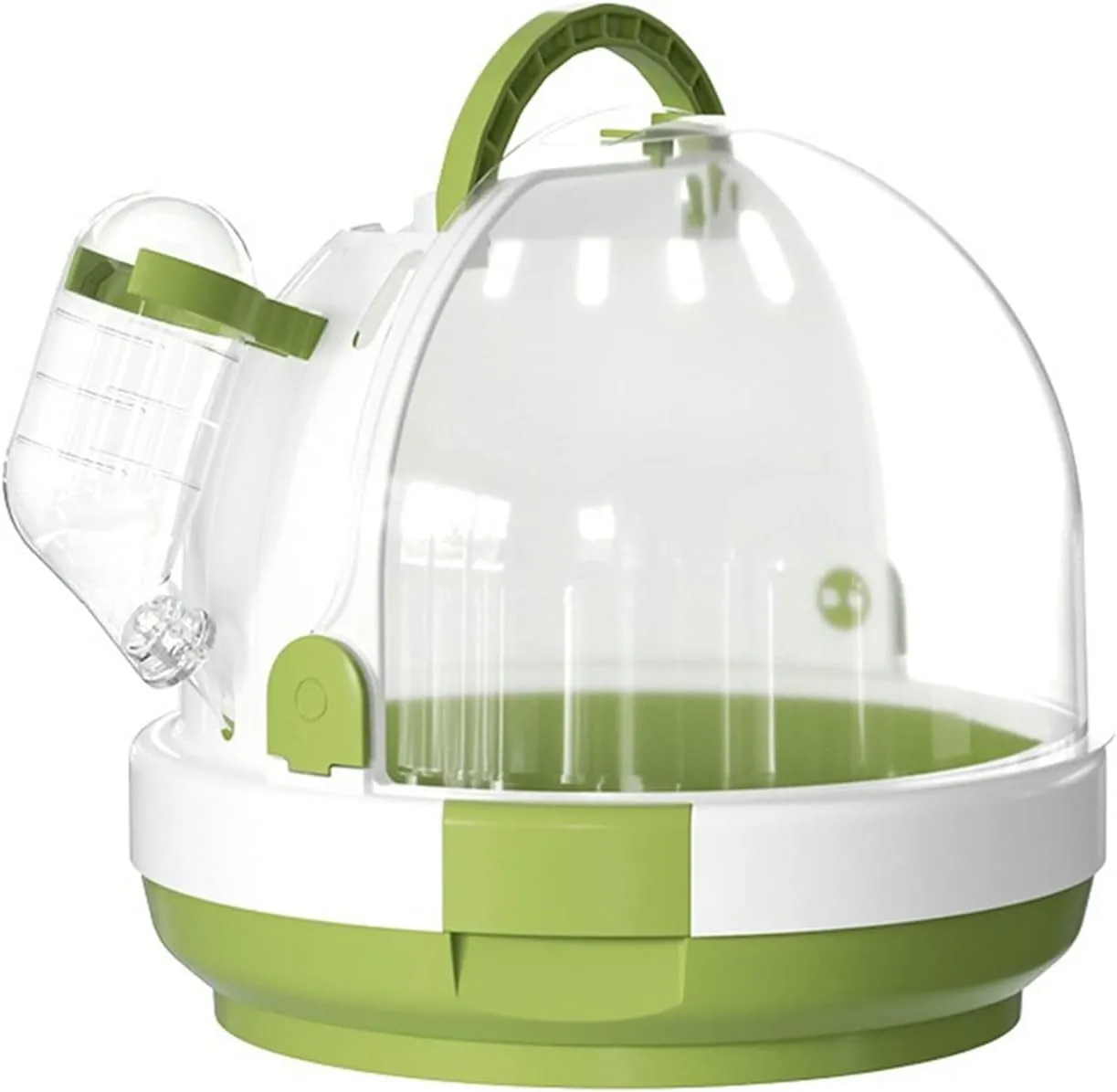 Portable Clear Bird Parrots Transport Cage Window Carrier Bag Breathable Bird Carrier Travel Bag