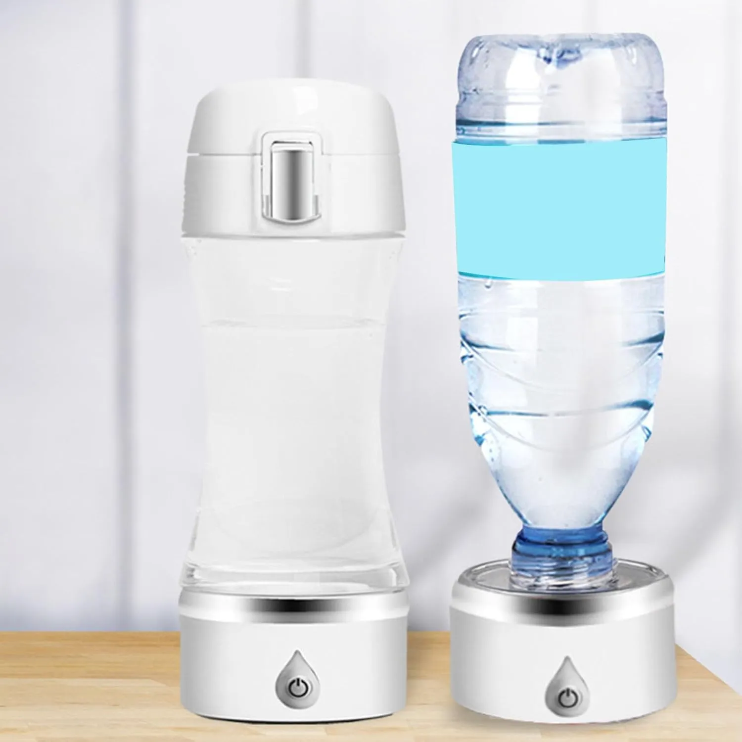 Portable Hydrogens Water Bottle 350ml Electrolysis Technology Drinking Cup Water Generator for Home Office Travel