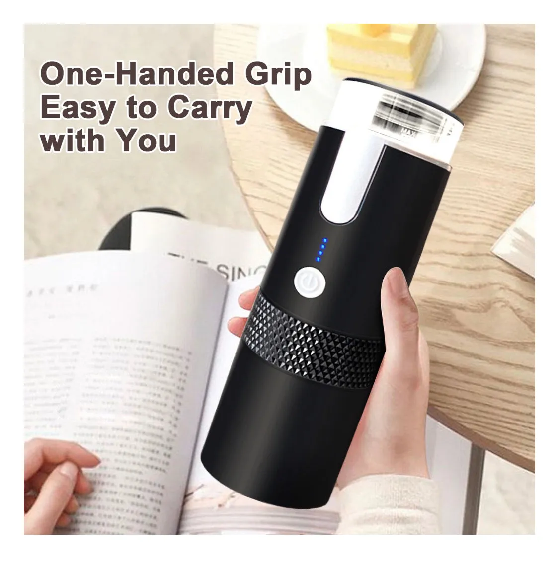 Portable Single Serve Coffee Maker Mini Espresso Machine Reusable Coffee Filter