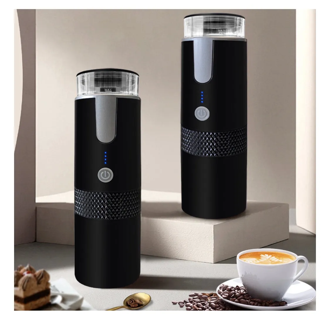Portable Single Serve Coffee Maker Mini Espresso Machine Reusable Coffee Filter