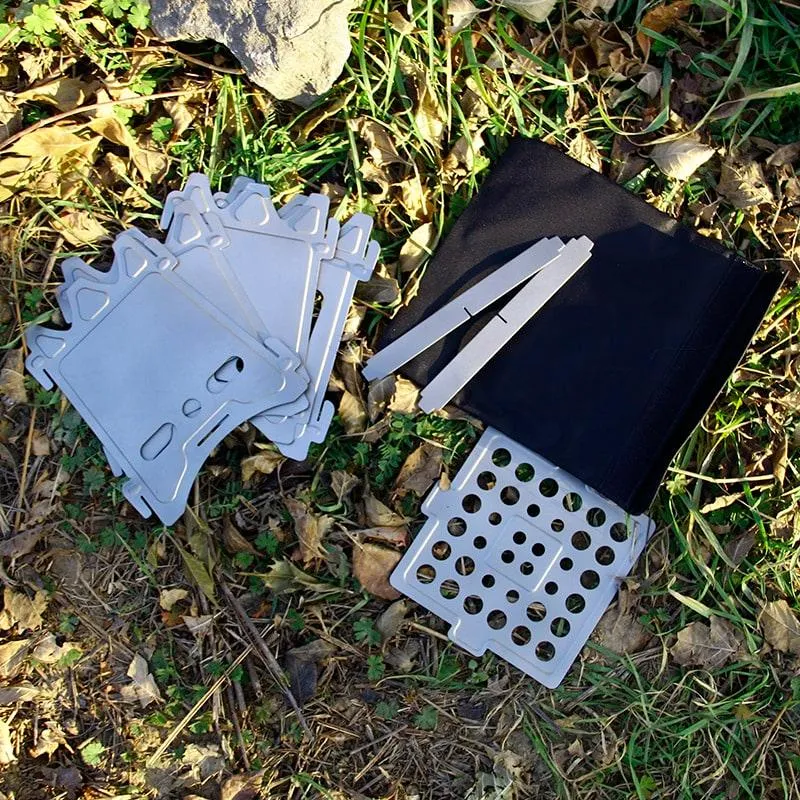 Portable Titanium Pocket BBQ Grills